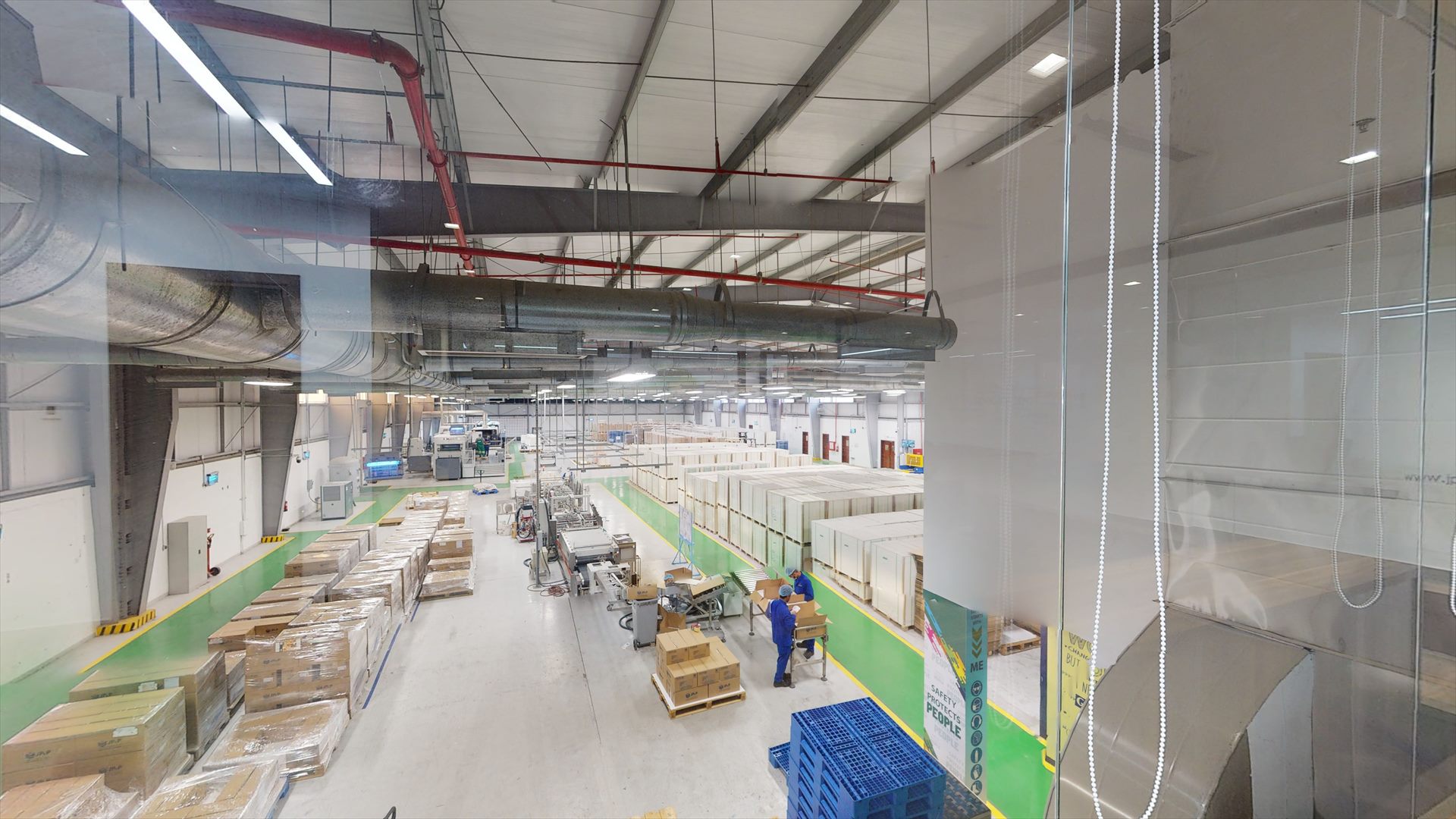 Printing line at the JP&P plant